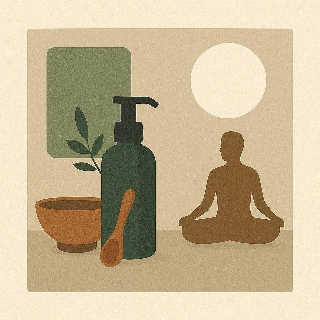 “Lunamah everyday wellness collection with meditation, natural self-care, and holistic living”